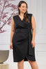 Plus size dress model 190982 Karko