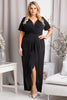 Plus size dress model 191372 Karko