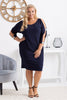 Plus size dress model 191384 Karko