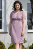 Plus size dress model 191389 Karko