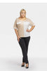 Plus size blouse model 193907 Karko