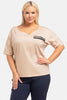 Plus size blouse model 193909 Karko