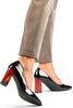 Block heel pumps model 197990 PRIMO