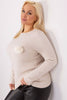 Jumper plus size model 190062 Factory Price